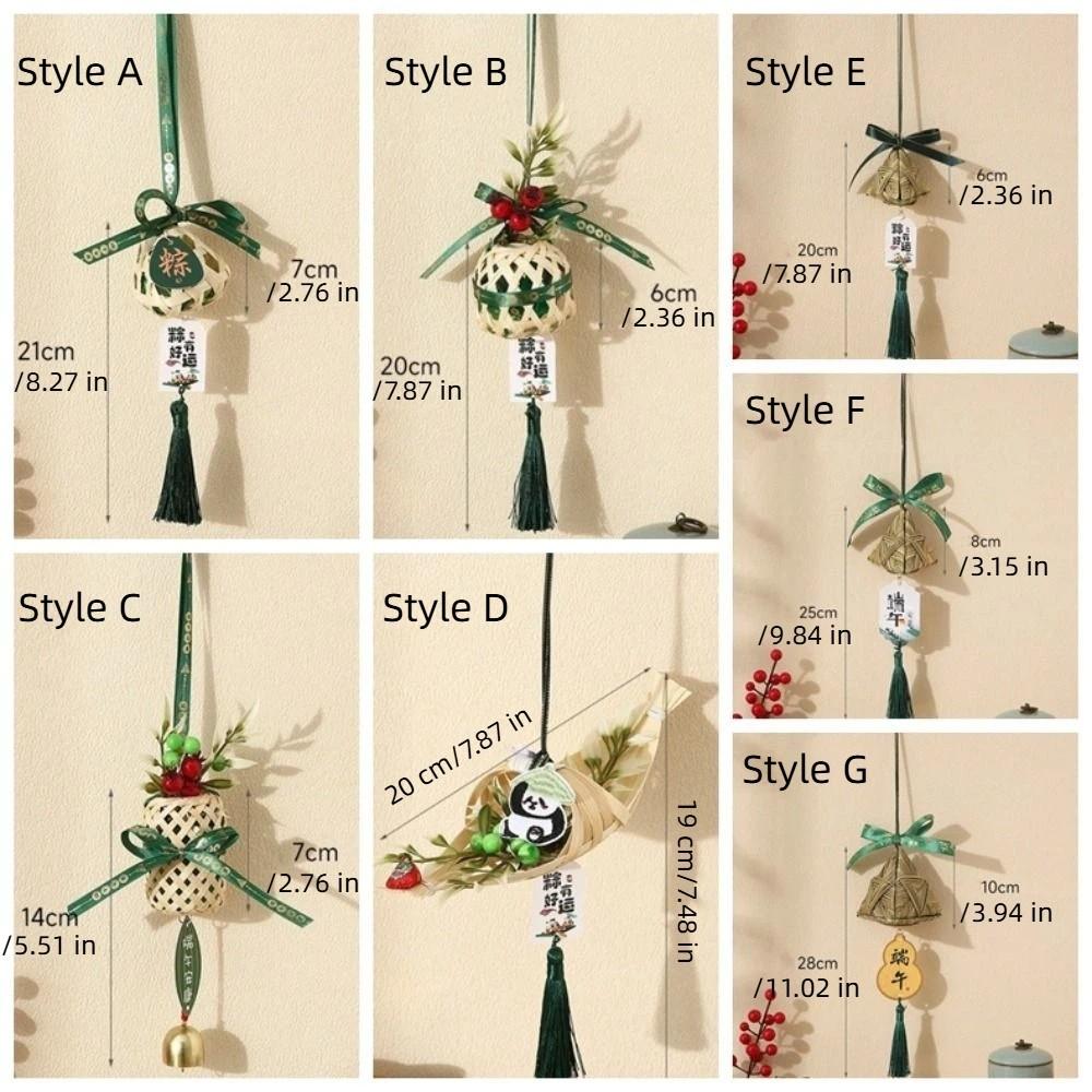 Traditional Zongzi Sachet Cartoon Fragrance Bag Bag Ornaments Zongzi Pendant  Car Carry-On