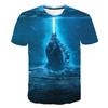 Of King Men The Monsters 3d Print Casual Tshirt Short Sleeve Tops Tee