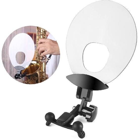 Saxophone Deflector, Acrylic Sound Board, Sound Deflector Board, Sound Deflector, Acoustic Board For Redirecting Sound, for Live Performance, Home