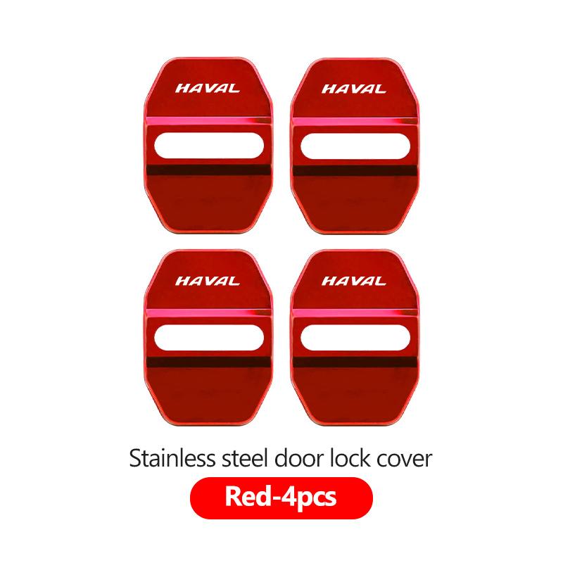 Car Door Lock Cover Stainless Steel Anti Corrosion Protection For Haval Great Wall Jolion H1 H2 H3 H4 H5 H6 H7 H9 F5 F7 M4 M6 F9