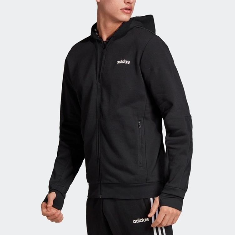 Adidas Outdoor Track Training Sports Jacket Men Jacket Black EI9725