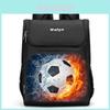 Stylish Oxford Cloth Soccer Backpack Features Breathable Design And Reflective Safety Elements For School Use