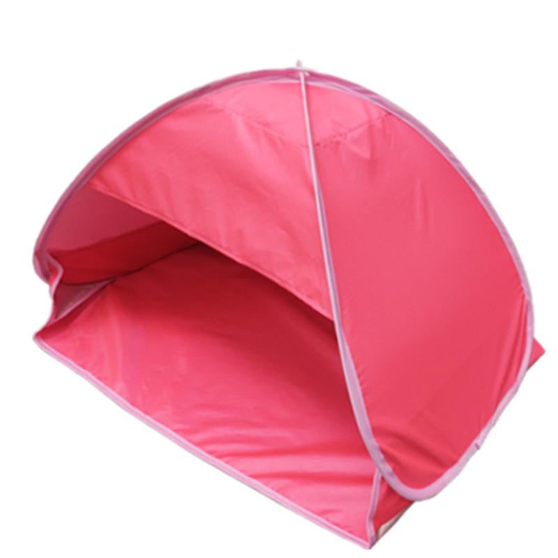Beach Headrest Sunshade Tent UV protecting Sunshelter Automatic Opened Portable Outdoor Camping Sunshade Tent For Adults Kids
