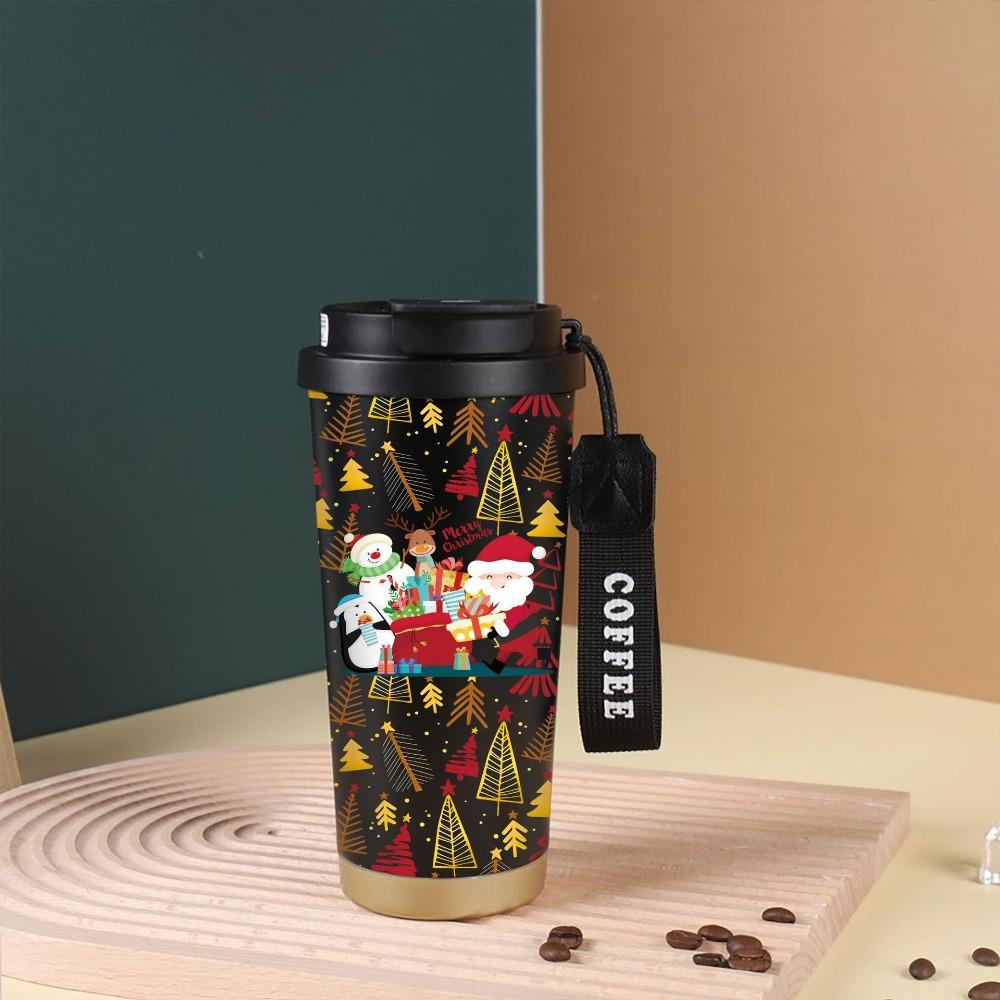 Insulation Or Cooling Christmas 316 Stainless Steel Cup 530ML Thermal Mug  for Boys and Girls