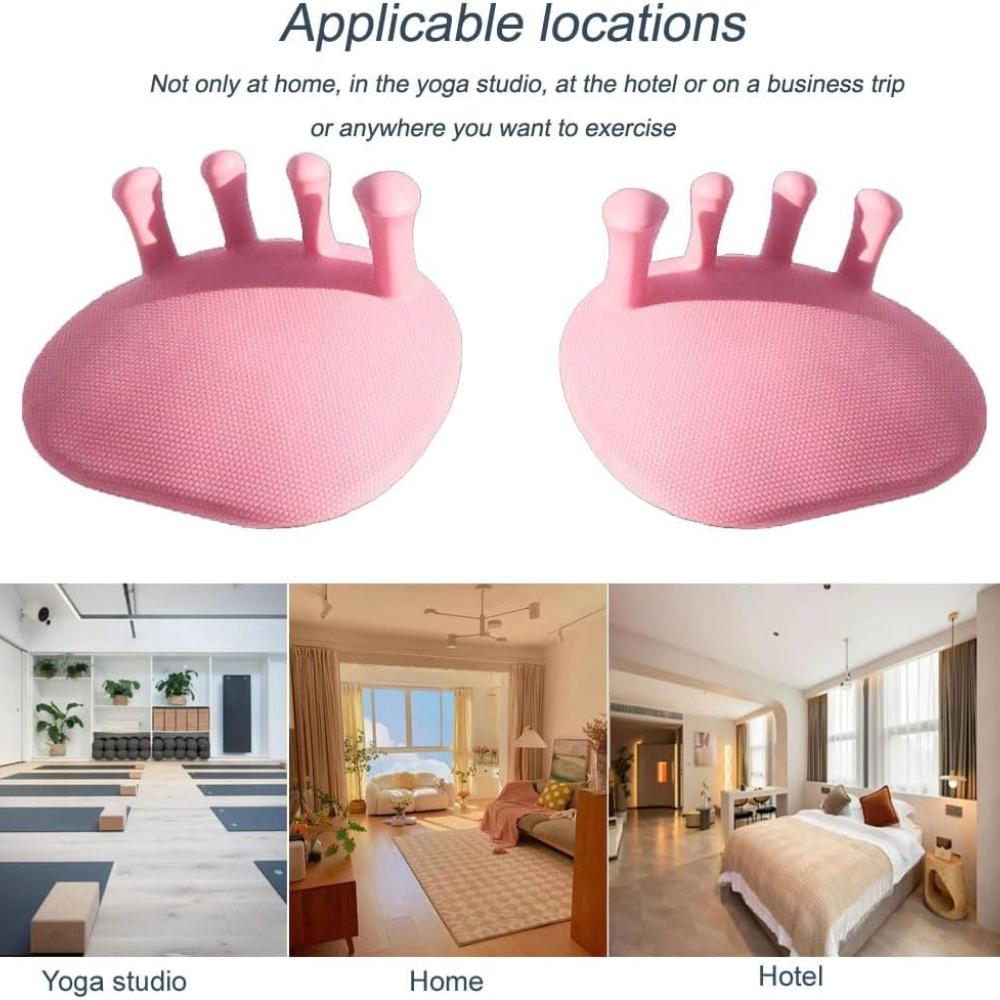 Foot Arch Trainer for Plantar Fasciitis, Flat Feet Support Exerciser Slipper, Toe Spreaders, Calf Muscle Beautifying Trainer