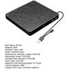 Optical Disc Burner USB 3.0 External DVD Drive 2MB CD-ROM Player Compatible with SD/TF Card DVD Player for PC Windows Laptop Desktop