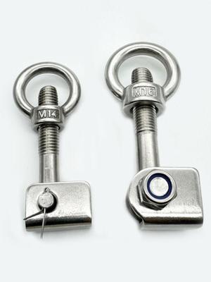 Sada šroubů s okem Torx s rychloupínáním z nerezové oceli 304 a matic pro víka nádrží