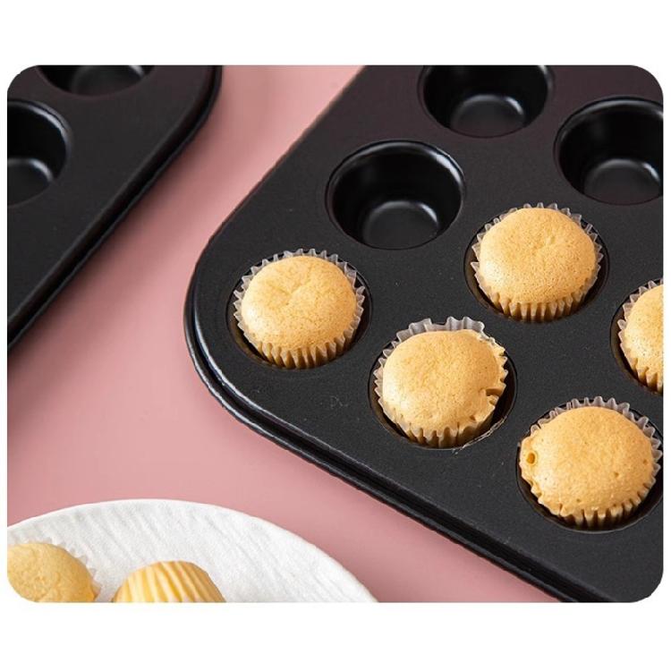 Einfach zu verwendendes Cupcake-Backblech, tragbare Cupcake-Förmchen, Miniatur-Kuchenform zum einfachen Backen zu Hause