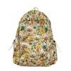 2025 autumn new backpack Japanese cartoon printed backpack campus style high school student schoolbag tide