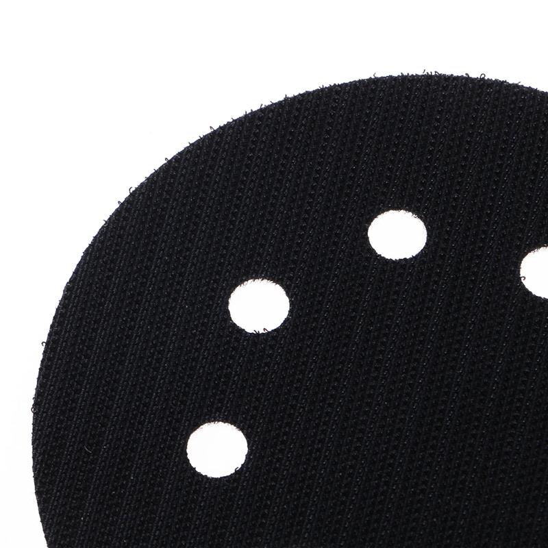 6 Pieces 5 Inch 8 Hole Sanding Discs Wet Dry Sanding Discs Flap Disc for Die Grinder Surface Prep Strip Grind Polishing