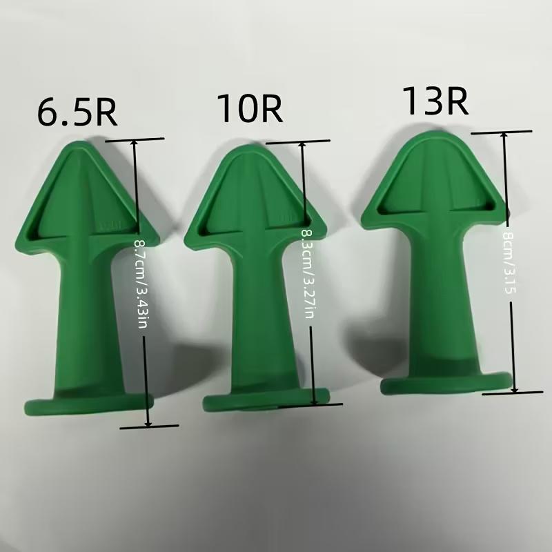 

3pcs Sealant Nozzle Kit with Scraper, 3 Sizes for Precise Application on Floors, Tiles & Epoxy Projects 85 зелёный