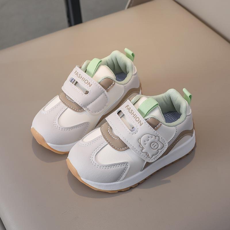 Fleece-Lined Children's Sports Shoes First Walkers for Toddlers, Warm Casual Sneakers for Infants & Young Kids