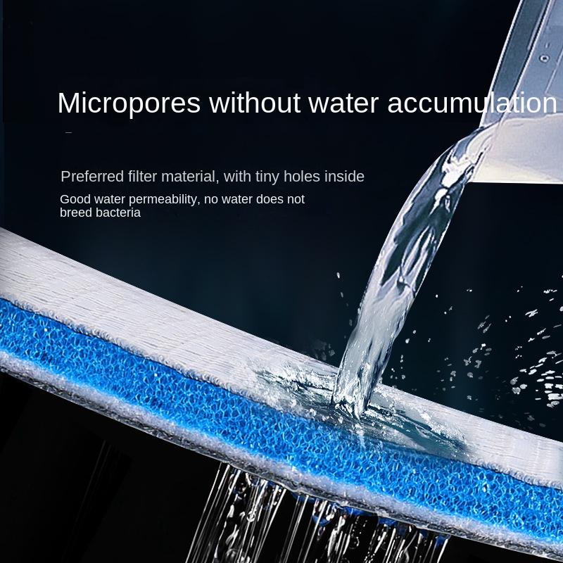 Aquarium 8D Schwamm Fischteich Filter Baumwolle Reinigung Reiniger Wasser Reinigung Ohne Gel Baumwolle Filter Medium Baumwolle