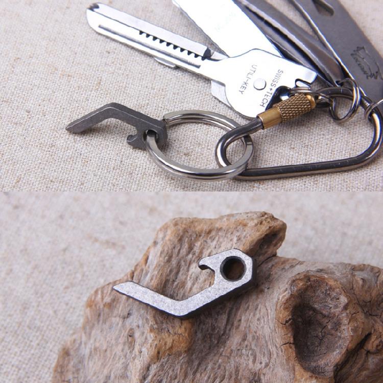 Breloczek Otwieracz do Butelek Multitool Płaski Śrubokręt do Codziennego Noszenia w Kieszeni