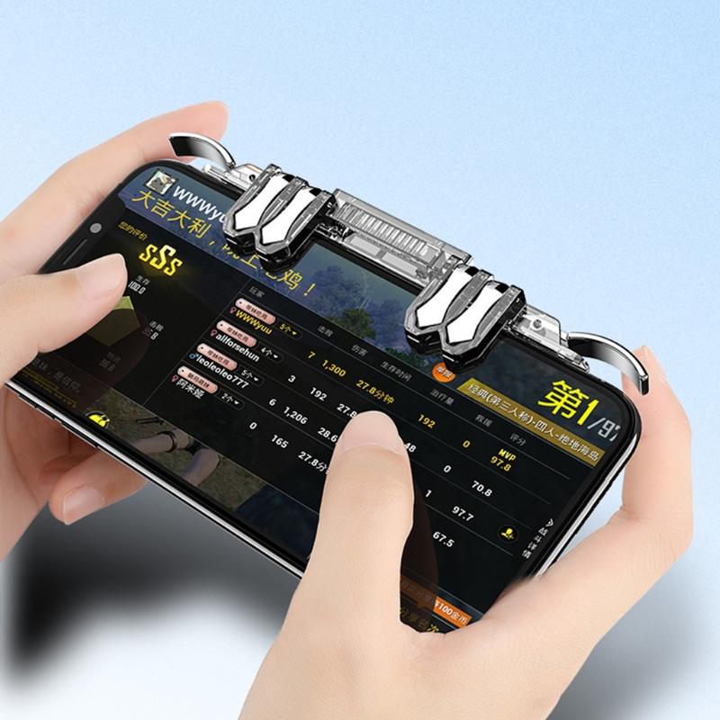 Mobile Phone Gaming Trigger Gamepad Button Handle Shooter Controller Keypads Grip For Phone