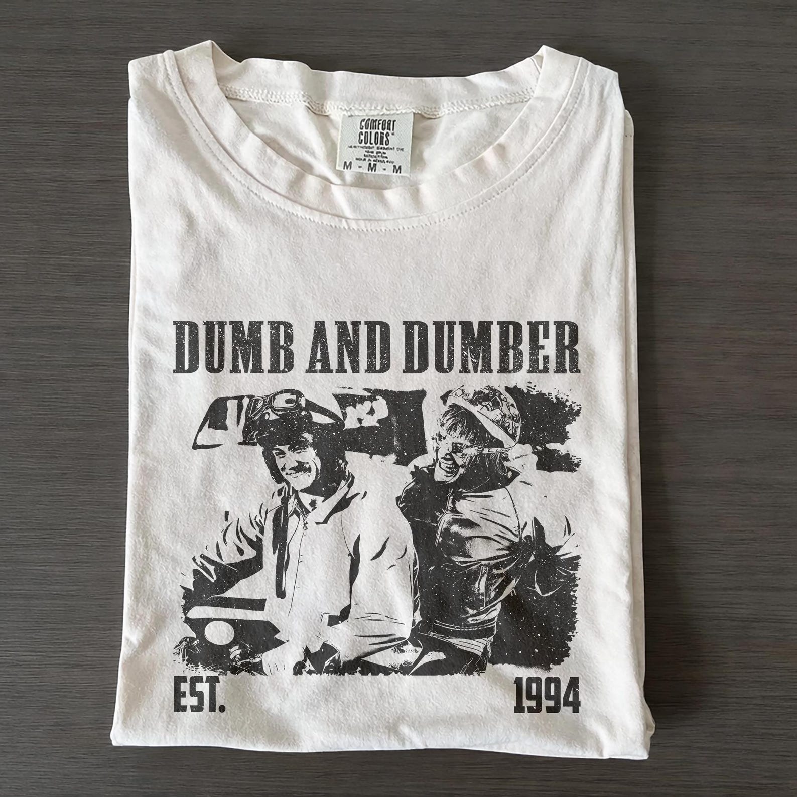 Dumb And Dumber Movie Shirt, Comfort Colors Unisex Tee 3XL
