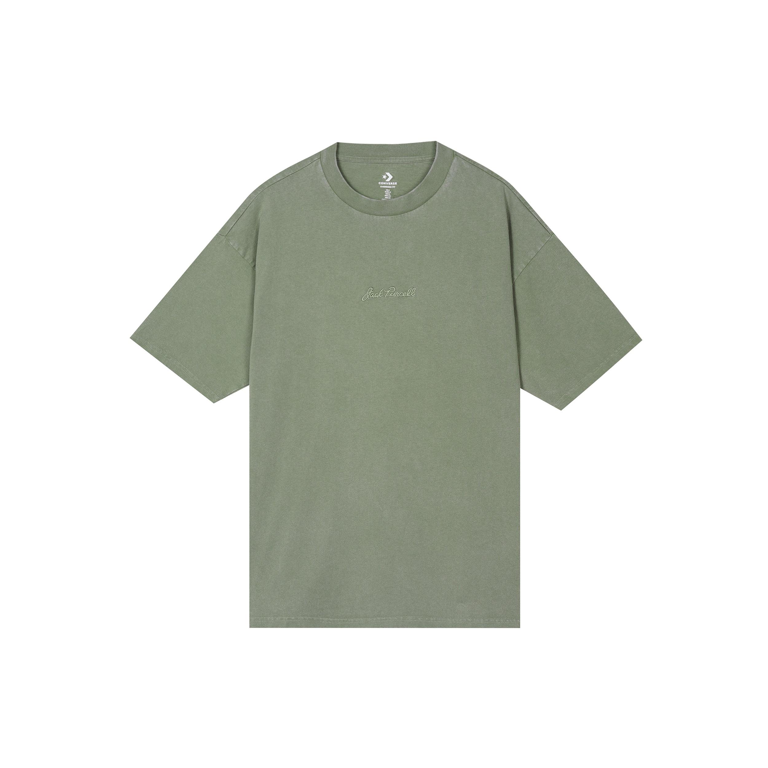Converse Jack Purcell T-Shirt Asia Sizing Pale Green Men s 10021630-A06 M