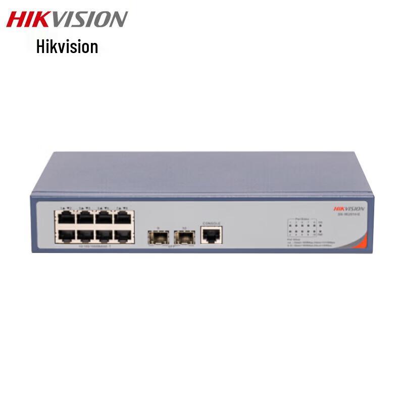 

HIKVISION DS-3E2510-E 10-Port Full Gigabit Managed Switch