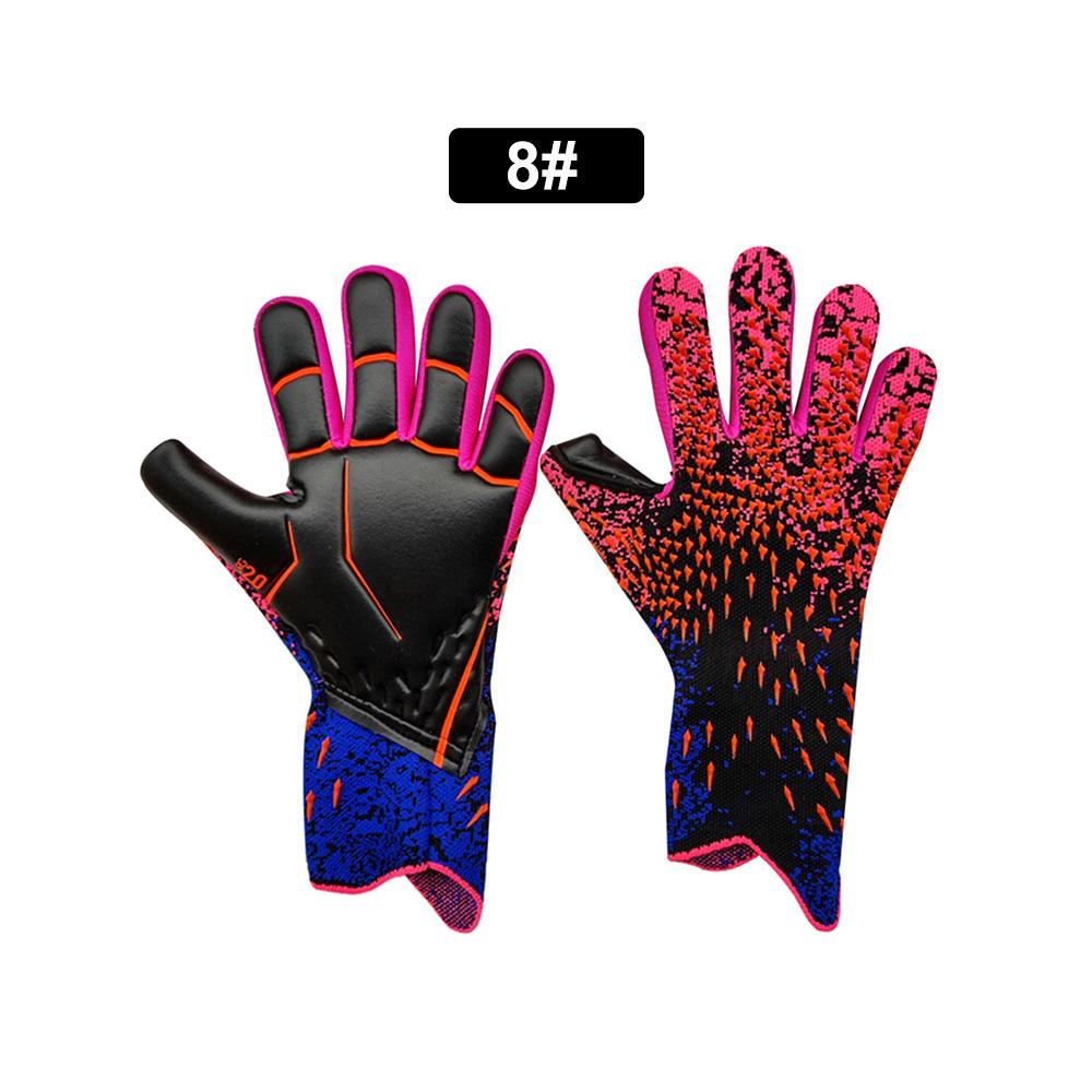 Goalkeeper Gloves Strong Grip for Soccer Goalie Goalkeeper Gloves with Size 6/7/8/9/10 Football Gloves for Kids Youth and Adult