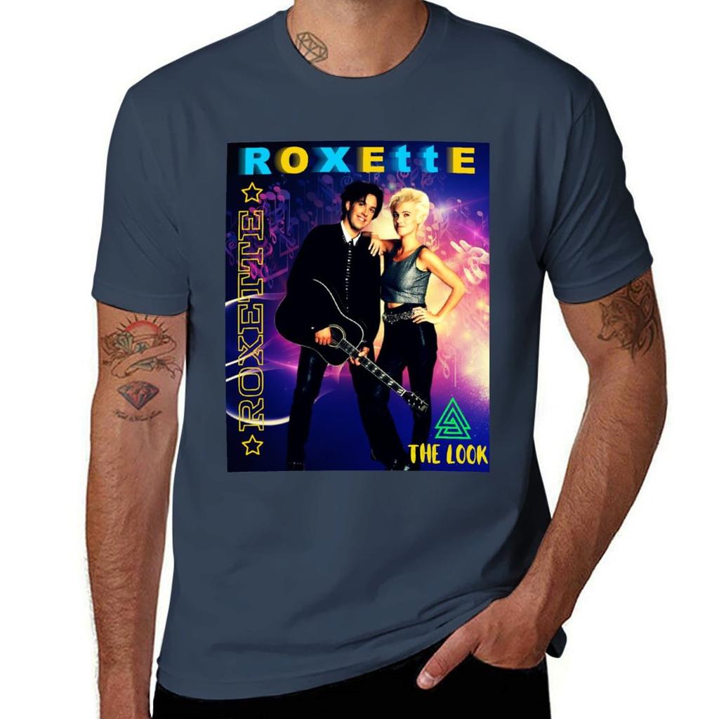 Roxette The Look Tshirt T Shirt Man Casual Tshirt
