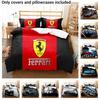 Stilvolles und lebhaftes 3D-digital bedrucktes Supercar-Bettwäscheset Direktverkauf des Herstellers