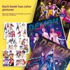 Boyama resimCadı avı grubu kpop animasyon periferik resimli kitap periferik boyama çizgi taslağı çocuk albümü