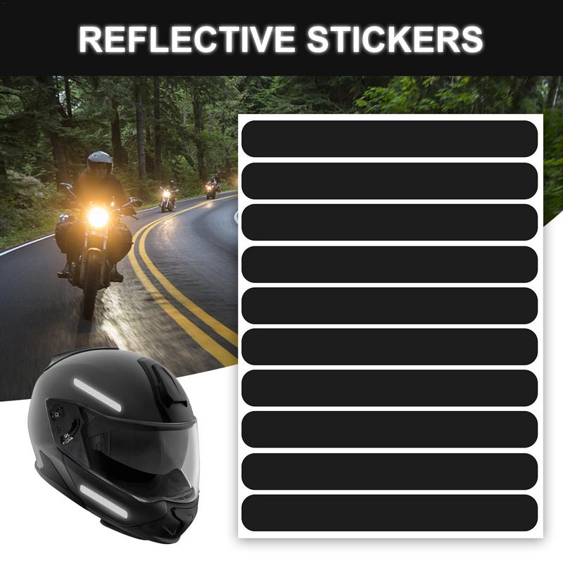 Reflektierendes Fahrradband, wasserdicht, reflektierende Aufkleber, Fahrradaufkleber, hohe Sichtbarkeit bei Nacht, Sicherheit für Motorräder, Fahrräder