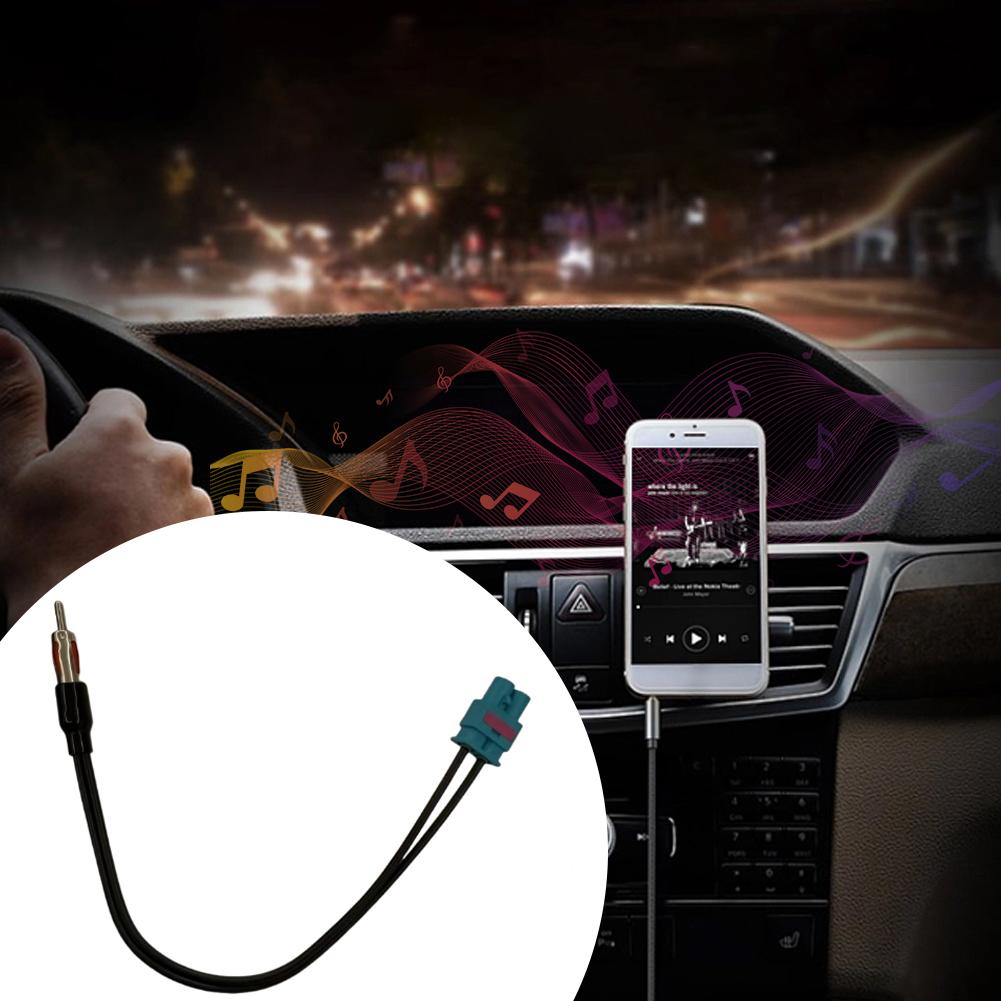 Car Audio Cable Adapter Antenna Dual Female Fakra Radio To Standard Moto Din Male Aerial Antenna Adapter For Ford Mondeo MA MB