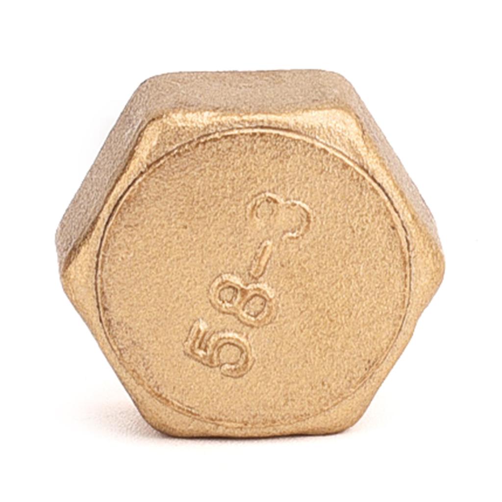 6pcs Upgrade Machined Threaded Seals 1/2"/3/4"/1" Temperature End Seal Pipe End Covers Inner Threaded Pipe End Caps