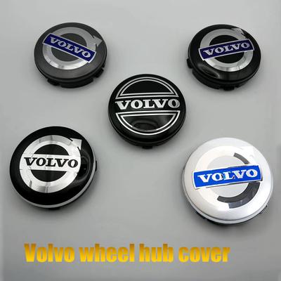4 Stück 63mm 65mm Auto-Emblem Radnaben-Mittelkappe Abzeichen Abdeckungen Für ES90 EC40 EX40 EM90 XC90 V90 V60 XC60 V40 S80 S60 S90 C40