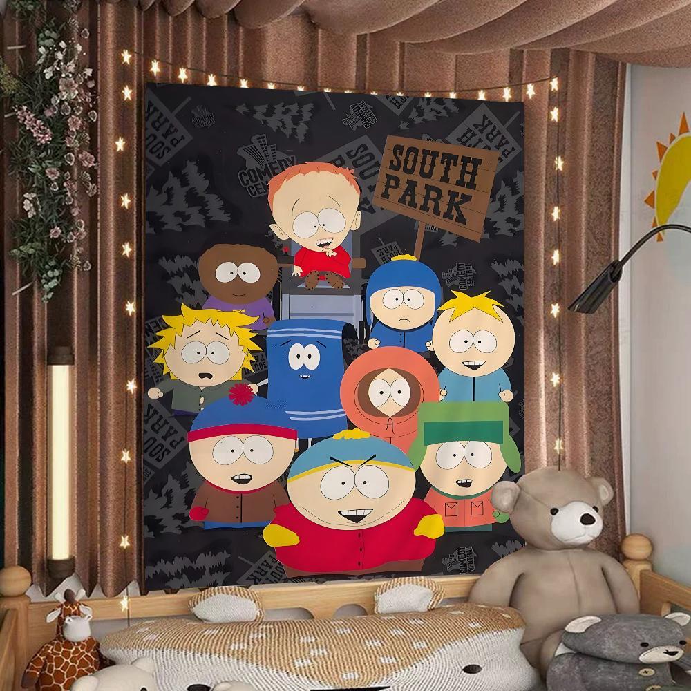 CartoonSouthparkS Cartoon Tapestry Wall Hanging Decoration Household Home Decor