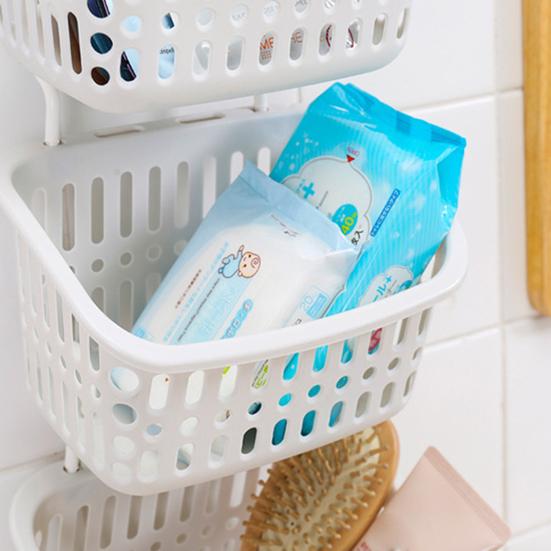سلة تخزين معلقة سعة كبيرة تحمل قوي مجوفة جيدة التهوية مقاومة للماء سهلة التنظيف منظم سلة تخزين