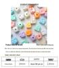 Colorful Cheese Hole Square Beads for DIY Phone Chains, Bracelets, Pendants, and Ornaments.