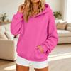 Kadın Kapüşonlu Sweatshirt Bol Kesim Günlük Giyim için Pullover