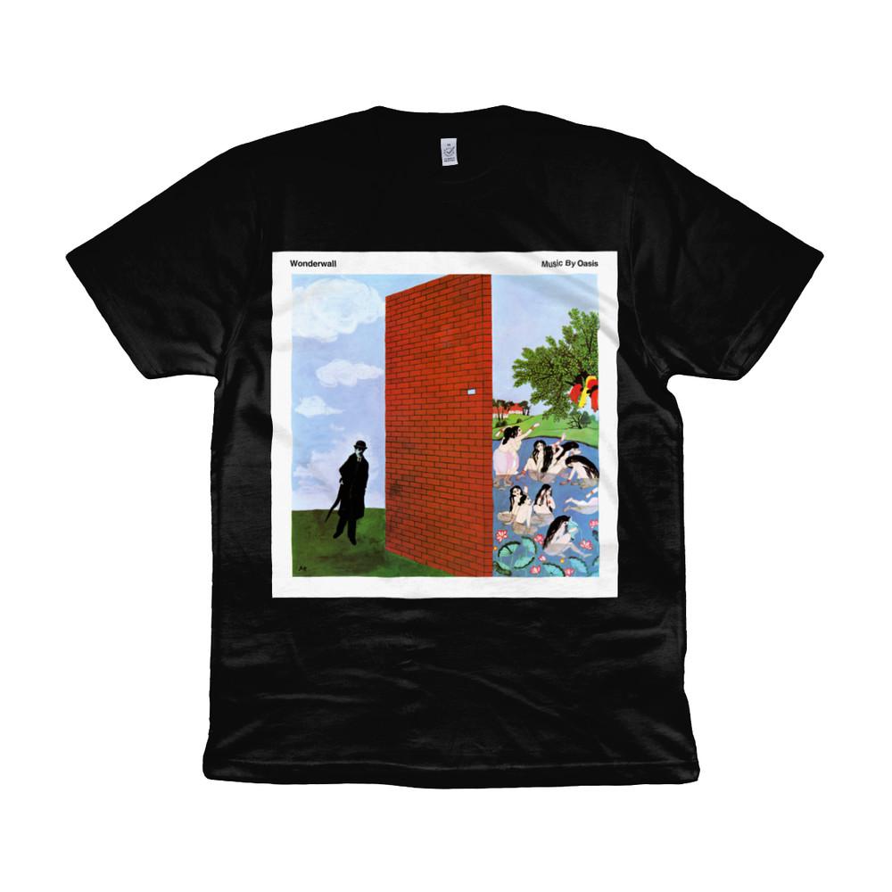 

Wonderwall Mash Up - Version 1 - Oasis/ Harrison inspired - Organic T-Shirt 2XL