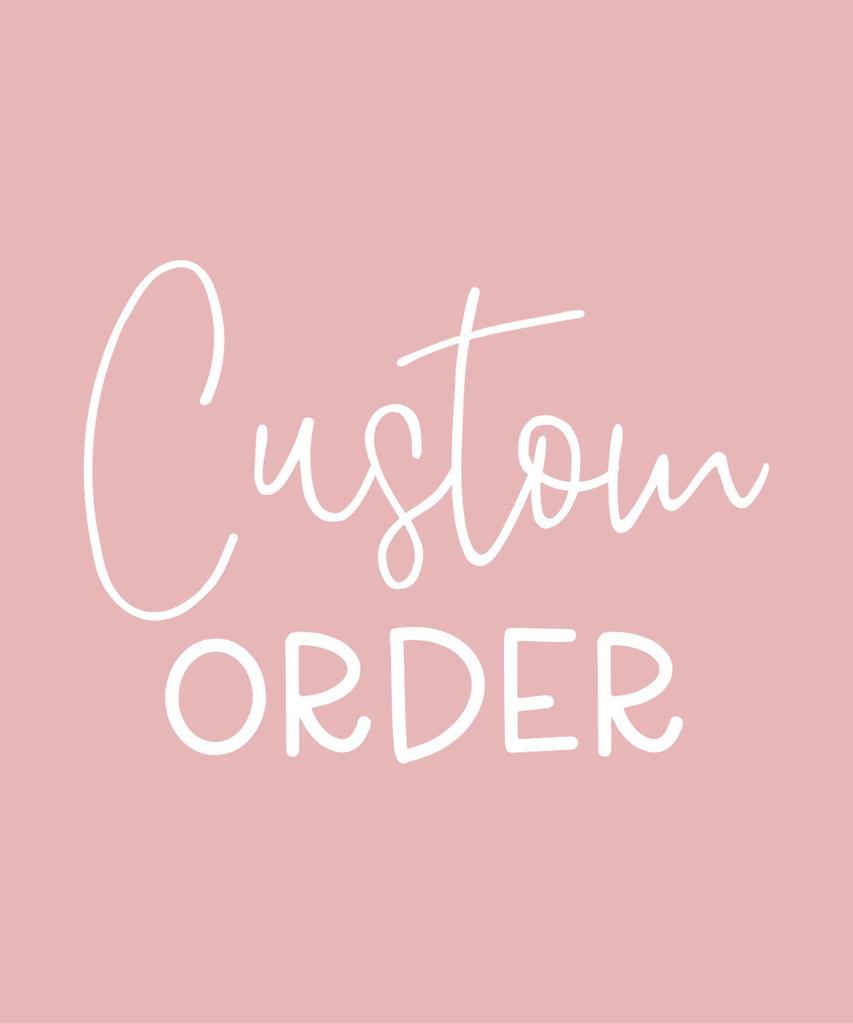 Custom order fee - for customizing existing product, contact before purchase.