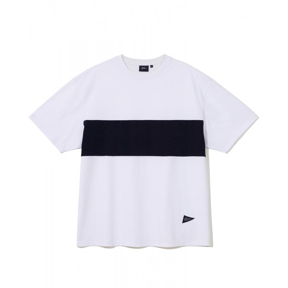 

ФУТБОЛКА YALE COLOR BLOCK БЕЛАЯ