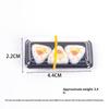Dollhouse Sushi Bento Simulation Food Model Realistic Mini Ornament for Doll House Kitchen Decor Props