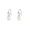 New Fashion Sweet Rose Ear Hook 925 Sterling Silver Jewelry Elegant Flower Earrings 3894