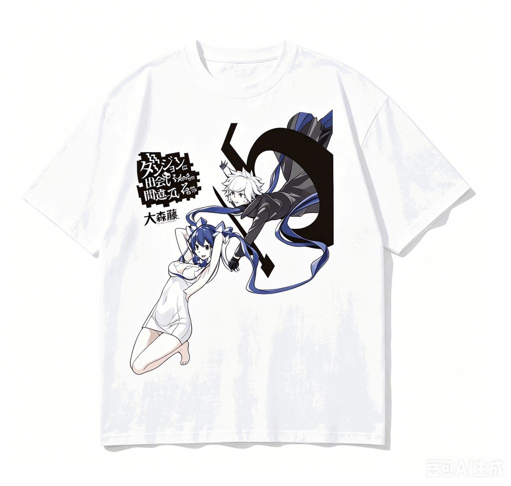 Is It Wrong to Try to Pick Up Girls in a Dungeon Cotton T shirt 2026 New Model shirt personality Clothes Breathable high quality
