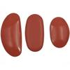 3-Piece Ceramic Rubber Scraper Set for Leather Trimming, Polishing, and Clay Sculpture
