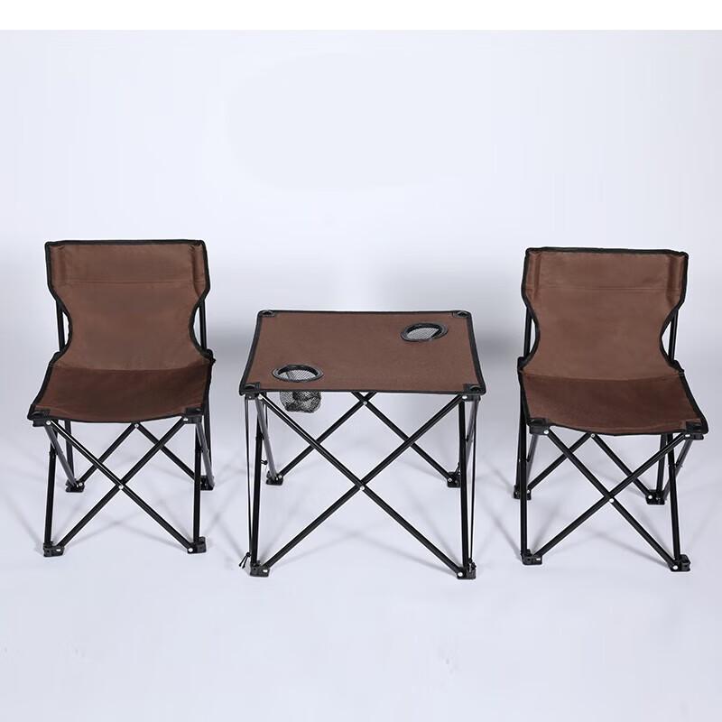 Hanlemeitu HL-0202 Outdoor Folding Camping Table and Chair Set