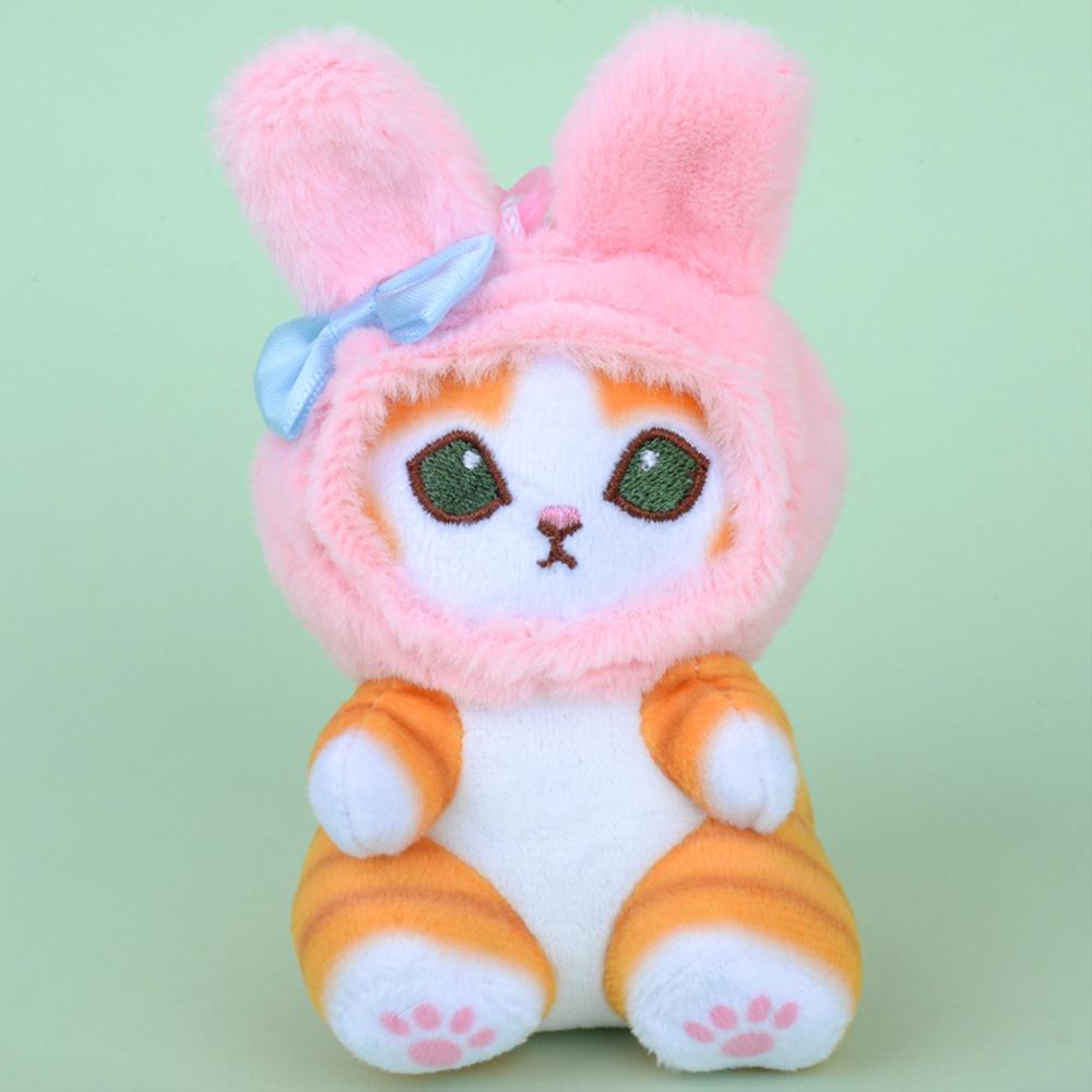 Japanese Cute Cartoon Drag Sanrio With Cute Cat Doll Plush Toy Bag Hanging Girl Heart Gift