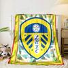 Coperta Portatile/Morbida con Motivo dello Stemma del Leeds United Coperta per Letto Adatta per Viaggi Campeggio Soggiorni Uffici Divani Regali per Fan