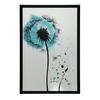 Poster Delicate Dandelion In Motion Poster Delicate Dandelion In Motion, 50X70 Cm, Frameless, Matte Paper 230 Gsm