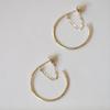S925 Sterling Silver Big Circle Hoop Earrings For Women Kids 14K Gold Plated Ear Wedding Party Jewelry Gift Female Pendientes