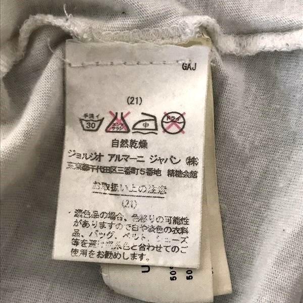 EMPORIO ARMANI Raglan Long Sleeve T-Shirt Men’s S White Japan(USED)