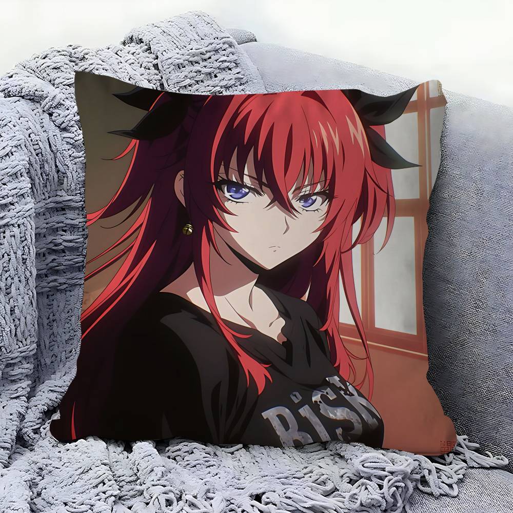 Anime Rias-Gremory Pillowcase Toon Gift Cushion Cover Bedroom Home Sofa Chair Seat Decor Pillow Case