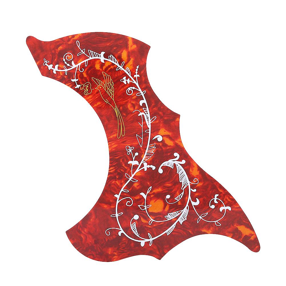 2Pcs Self Adhesive Pickguard Scratchplate Replacement Parts for 41  Folk Guitar