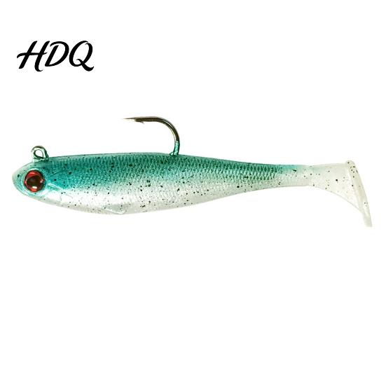 Paddle Tail Bait 6.5CM/6G 9CM/12G T-Tail Bionic Soft Lure Realistic Slow Sinking with Durable Fishing Lure Tail Artificial Swimbait for Freshwater
